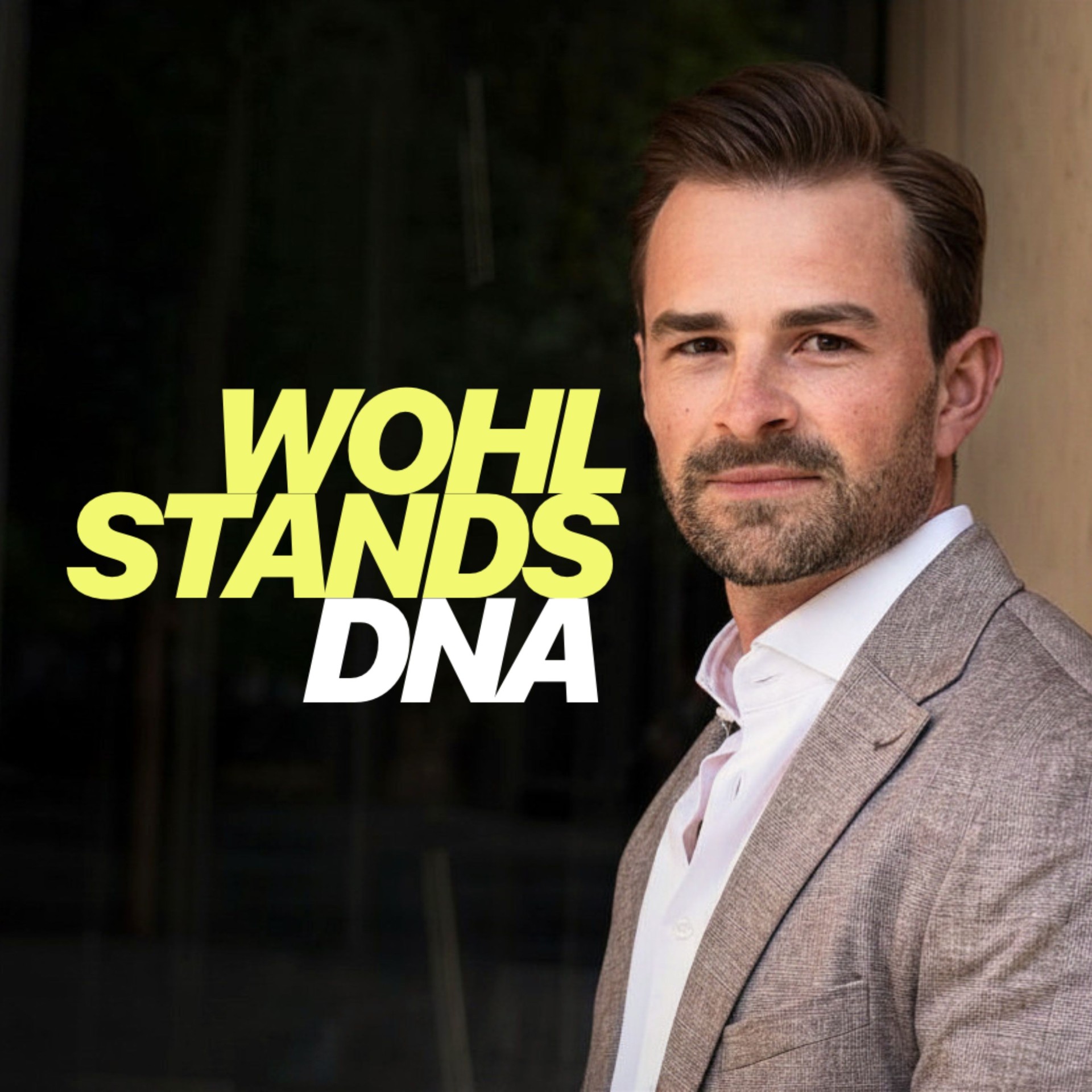 WohlstandsDNA – Podcast-Cover mit Sebastian Raab